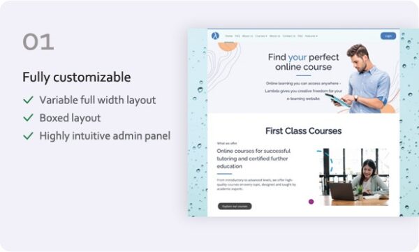 Lambda Moodle Theme 2.3.06 - Imagen 6