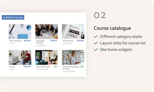 Lambda Moodle Theme 2.3.06 - Imagen 2