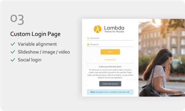 Lambda Moodle Theme 2.3.06 - Imagen 5
