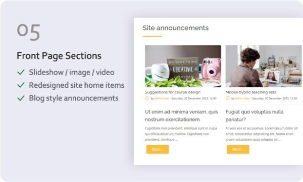 Lambda Moodle Theme 2.3.06 - Imagen 3